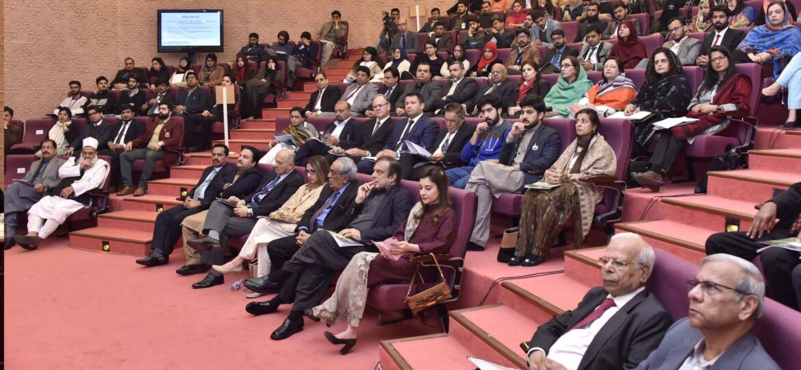Audience members in Pakistan