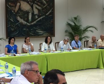 Roundtable discussion in Cuba
