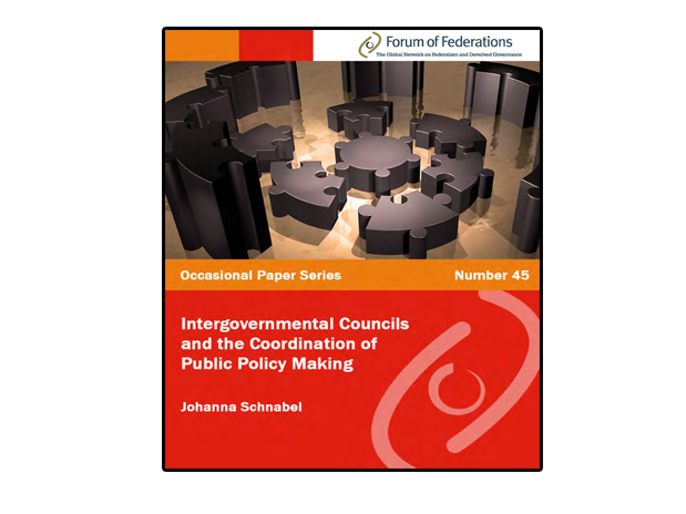 Cover of Intergovernmental Councils and the Coordination of Public Policy Making