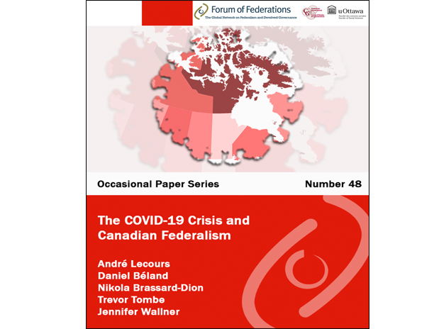 Cover of The COVID-19 Crisis and Canadian Federalism