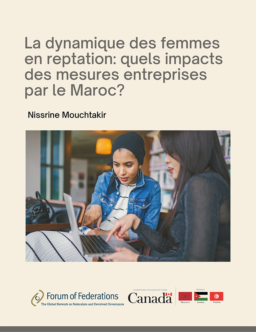 La dynamique des femmes en reptation: quels impacts des mesures entreprises par le Maroc?