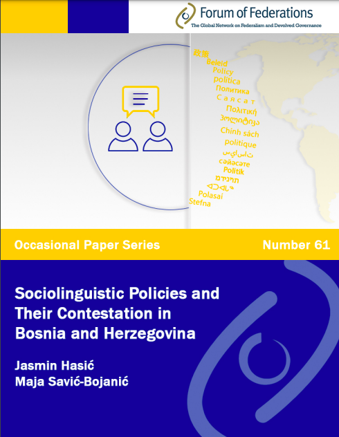 Sociolinguistic Policies and their Contestation in Bosnia and Herzegovina – Number 61